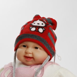 Hello Kitty Mütze "Lola" Übergang, Gr. 46/48