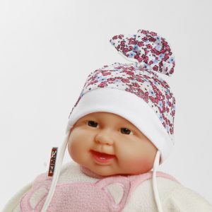 Mädchen Babymütze "Vanessa" Übergang, Gr. 38/40