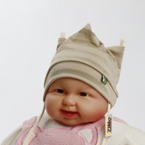 Babymütze "Friedel" für den Übergang, Gr. 50/52