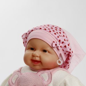 Kopftuch - Bandana "Herz" Gr. 42/44