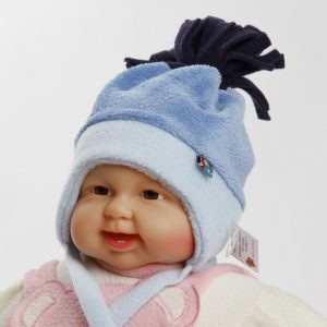 Wintermütze "Felix" hellblau Gr. 54/56