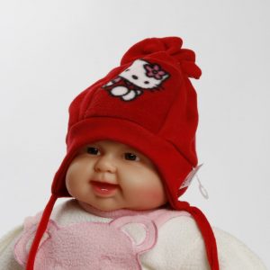 Wintermütze "Kati" rot Gr. 54/56