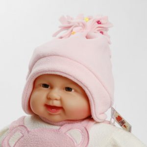 Wintermütze "Perlotta" rosa Gr. 50/52