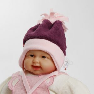 Wintermütze "Netti" beere/rosa Gr. 46/48