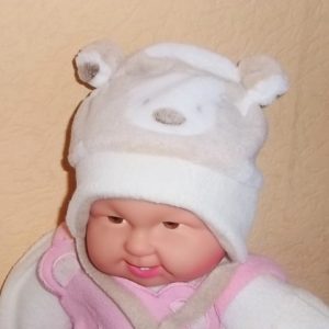 Wintermütze "Koala"  beige  Gr. 38/40