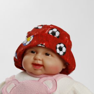 Babyhut Fischerhut  "Fußball" perfekt für die WM, Gr. 50/52