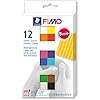 STAEDTLER Fimo Effekt Leder sort. 12St 12er Karton – Bild 2