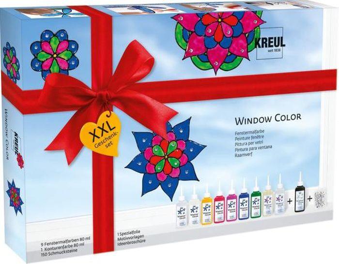 Window Color Glas Design Set XXL