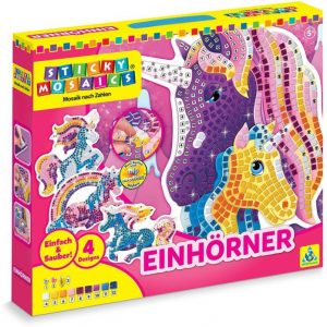 Sticky Mosaics Einhörner
