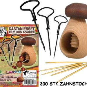 Kids at Work Kastanienset Pilz u. Bohrer