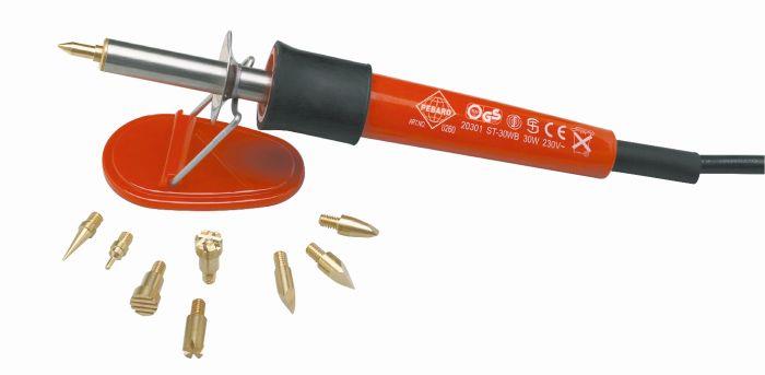 Brandmalkolben-Set mit 9 Aufsätzen