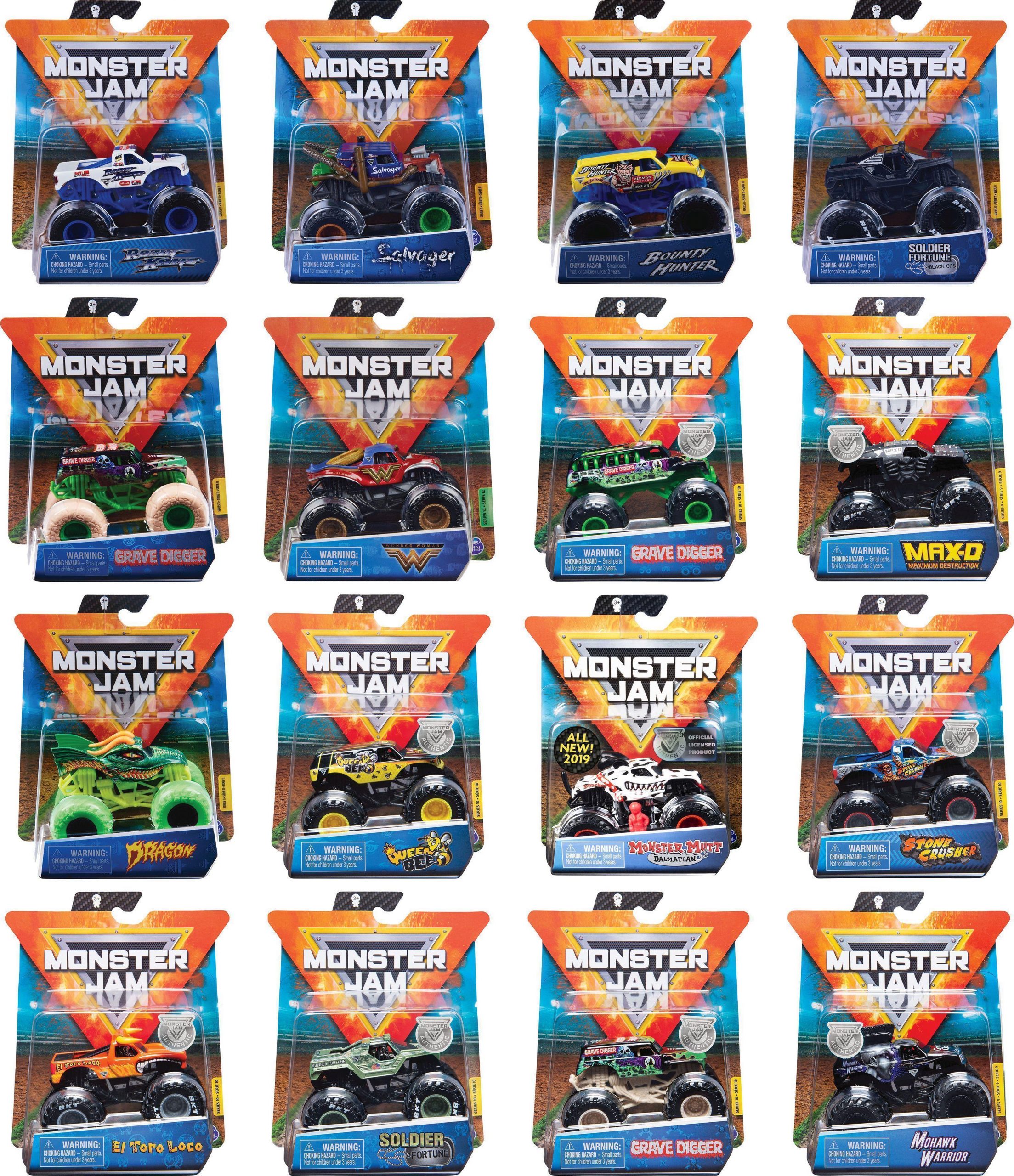 MNJ Monster Jam Single Pack 1