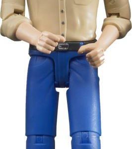 bworld Mann, heller Hauttyp, blaue Hose