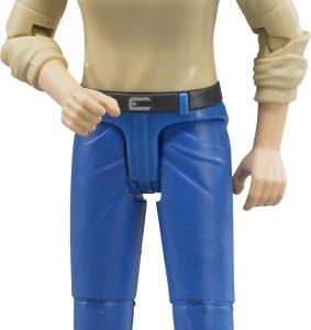 bworld Frau, heller Hauttyp, blaue Hose