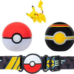 POK Clip'N'Go Poké Ball Gürtel Set sort.