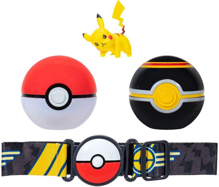 POK Clip'N'Go Poké Ball Gürtel Set sort.
