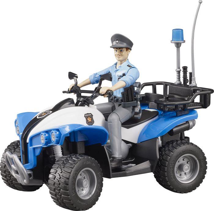 Polizei Quad mit Polizist und Ausst.