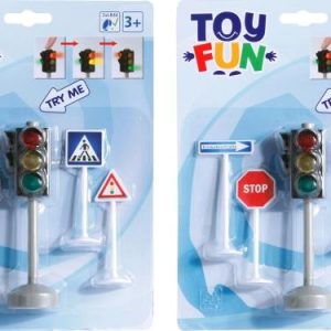 TOF Ampel m. Verk.zeichen,2-f.s.,190x250