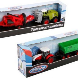 SZ D/C Traktor mit Hänger, 2-f. sortiert