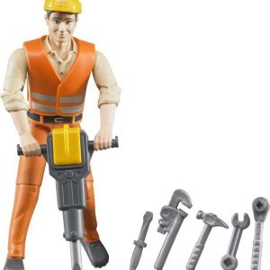 bworld Bauarbeiter mit Zubehör