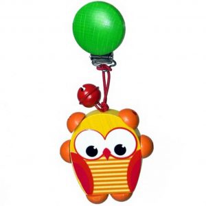 Clipfigur Eule farblich sortiert, 1 Stück