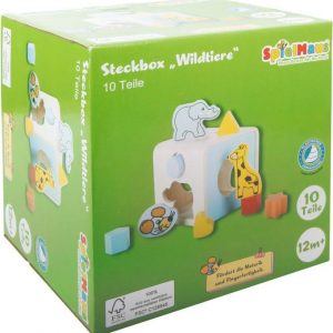 SMH Steckbox Wildtiere, 9 Teile
