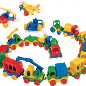 WADER Kid Cars Fahrzeuge 18 Modelle,Disp