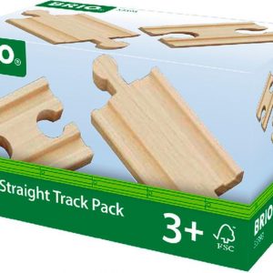 BRIO 1/4 Ausgleichsschienen Mix, 1 Set
