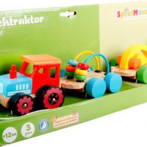 SMH Nachziehtraktor mit 2 Anhänger