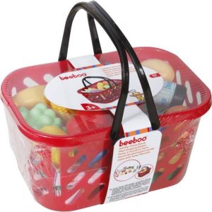 BEK Einkaufskorb mit Zubehör, 29tlg.