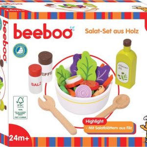 BEK Salat-Set aus Holz, 30 Teile