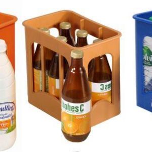 Getränkekiste sortiert