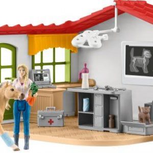 Tierarzt-Praxis mit Haustieren