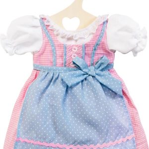 Pu-Dirndl, Gr. 35-45cm, sort.