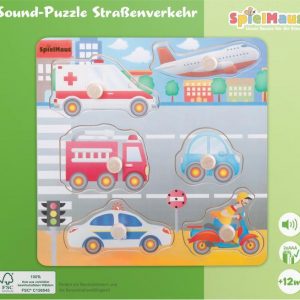 SMH Sound Holzpuzzle Straßenverkehr