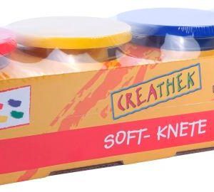 CR Knete 4er Set Grundfarben 560g