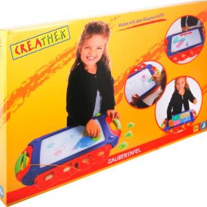 CR Magnet Maltafel mit 4 Stempeln