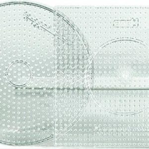 HAMA 2 Stiftpl. transparent Kreis/Quadra