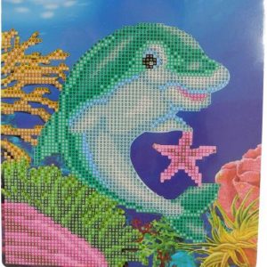 Diamond Painting Delfin 25x21cm
