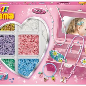 HAMA Kreativbox Schmuck Pink 2400 Stück