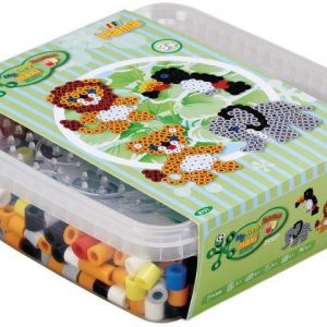 HAMA Maxi Perlen Dose Wilde Tiere 600 St