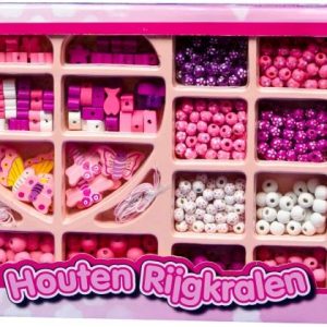 Holzperlen Set 825 tlg.