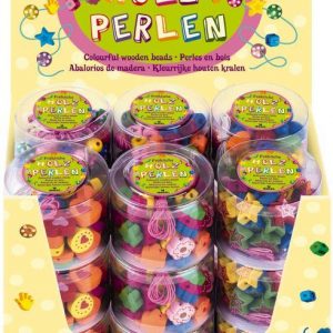 Fröhliche Holzperlen
