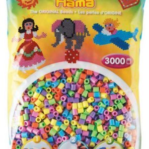 HAMA Perlen pastell gemischt 3.000Stück
