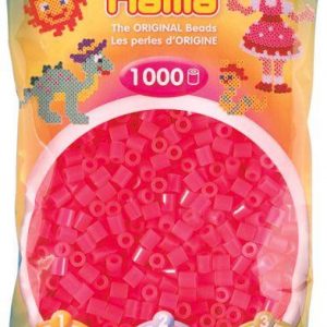 HAMA Perlen Neon Fuchsia 1.000Stück