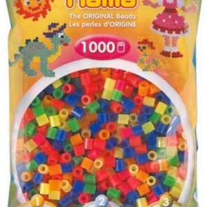 HAMA Perlen neon gemischt 1.000 Stück