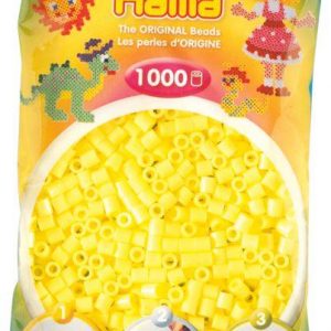 HAMA Perlen pastell Gelb 1.000 Stück