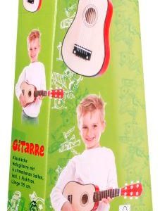 BGB Holzgitarre mit 6 Saiten, 55cm