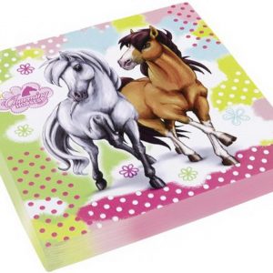 Servietten Charming Horses, 1Pack mit 20 Servietten