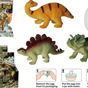 Schlüpfender Dino im sprudelnden Ei